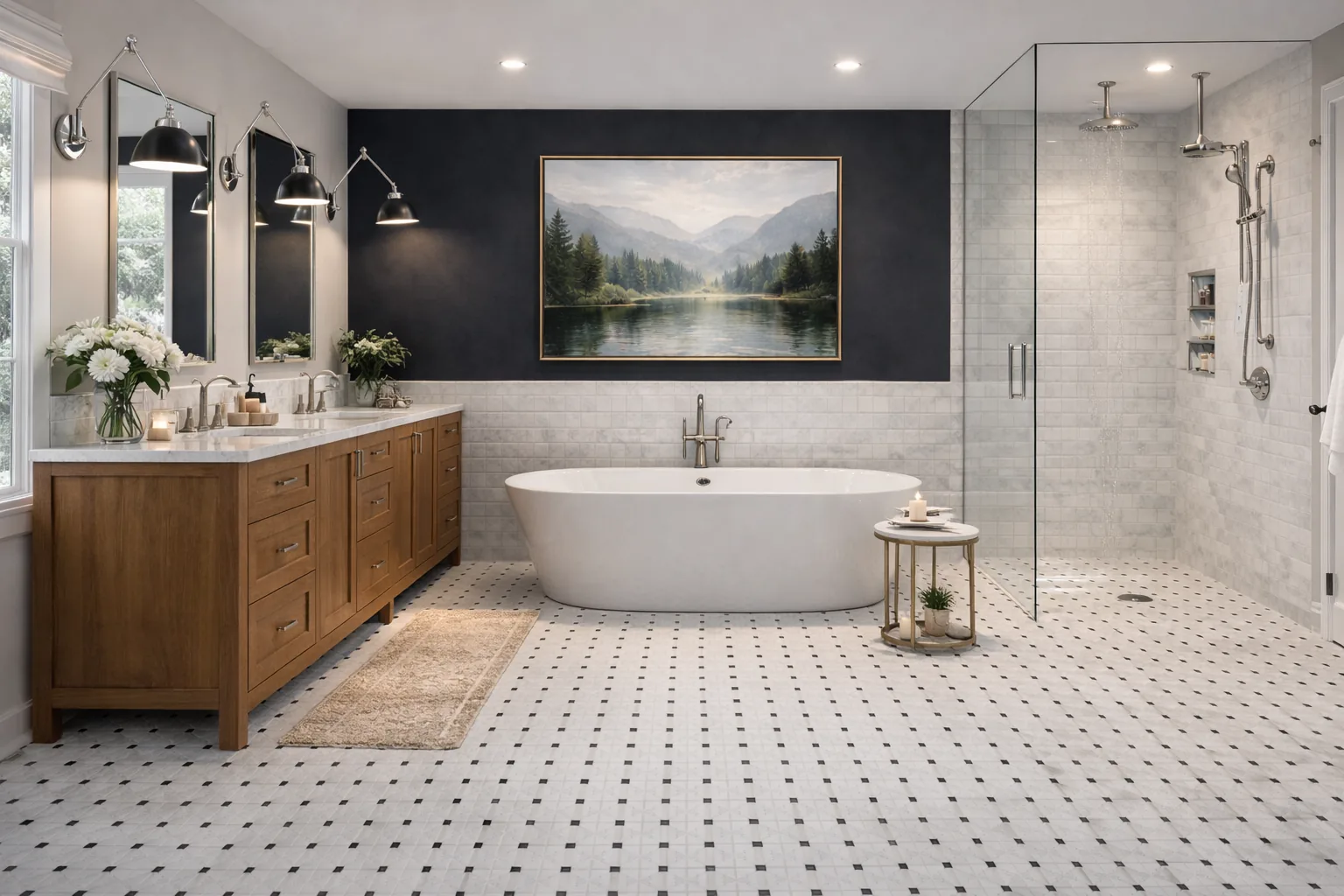 Master bathroom at The Breakaway Oxford