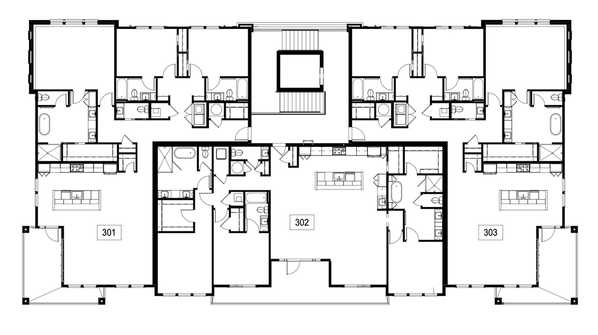 Level 1 commercial floor plan at The Breakaway Oxford