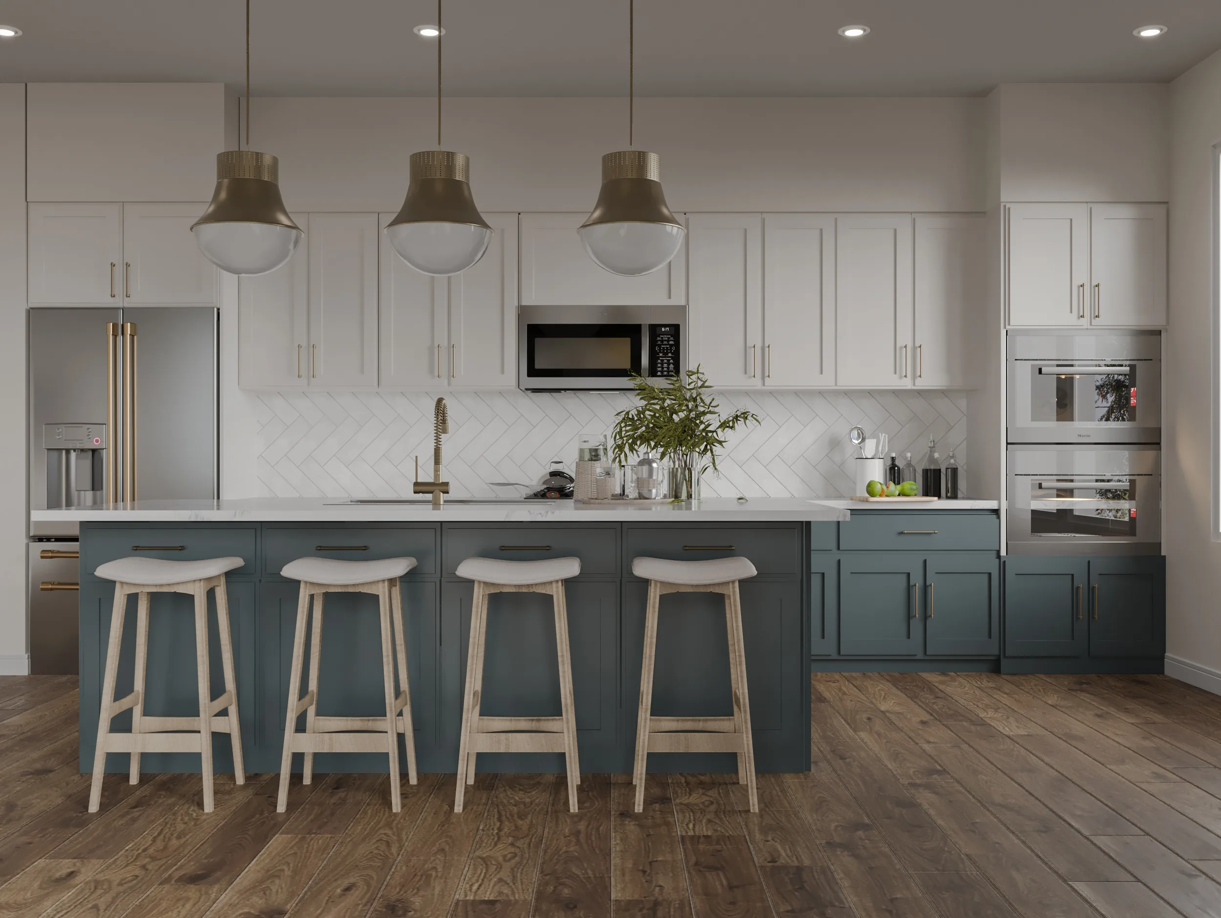 Kitchen interior at The Breakaway Oxford with premium finishes